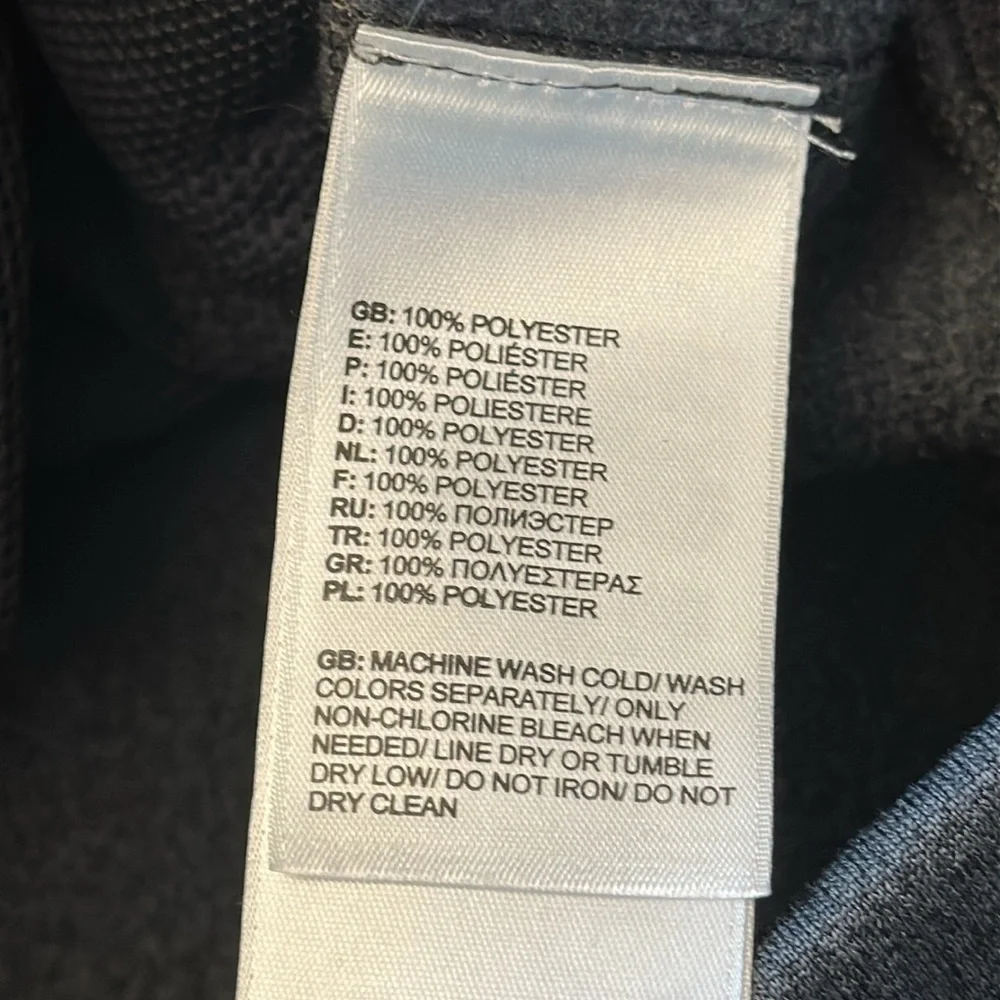 NORTH FACE zip up hoodie